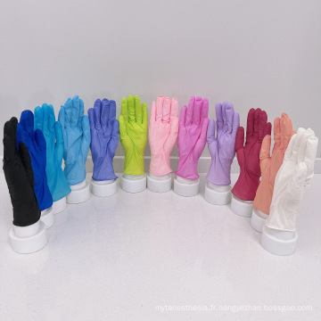 Gants jetables gants en nitrile à usage médical